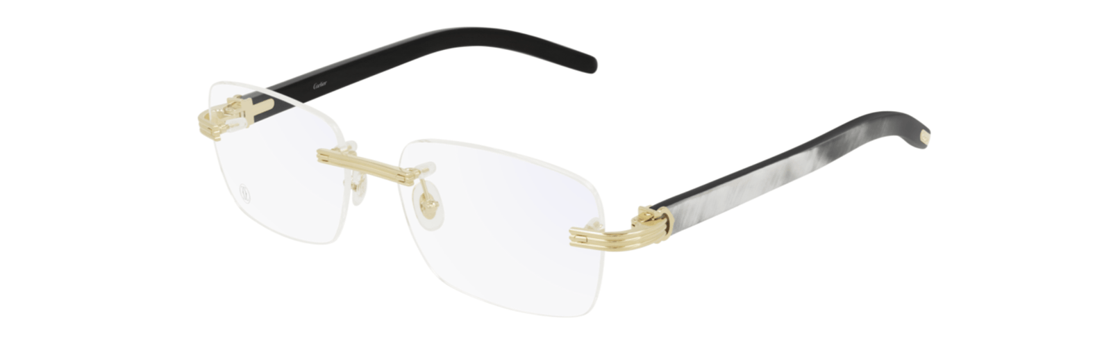 cartier rimless lenses