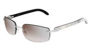 Cartier CT0018RS-001 Buffalo Horn Sunglasses