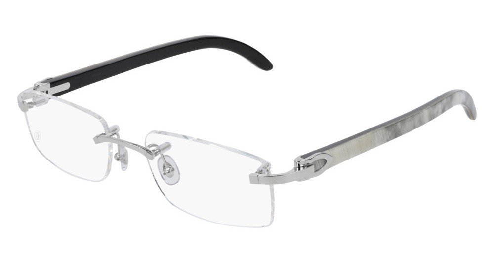 Cartier clear frames best sale