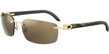 Cartier sunglasses-ct-0046s-003-buffalo horn