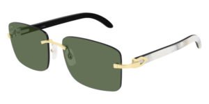 Cartier sunglasses ct-30rs-002 buffalo horn