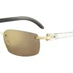 Cartier sunglasses-CT-0046S-004 buffalo horn