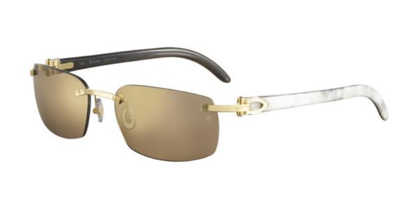 Cartier sunglasses-CT-0046S-004 buffalo horn