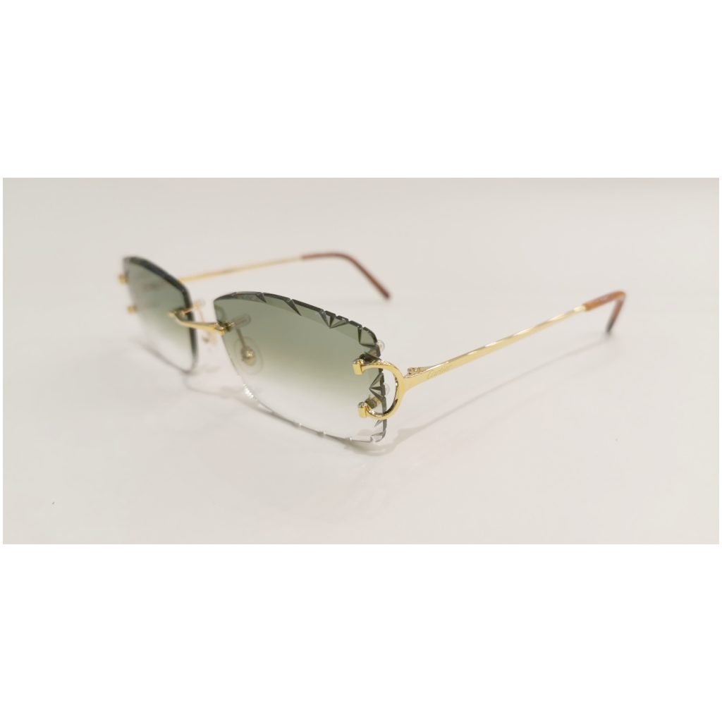 Cartier Ct0046o 001 Buffalo Horn Kerrisdale Optical 3398