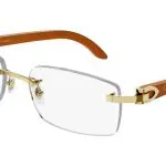 Cartier_CT0052o-008 Light BrownWood