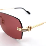 Cartier CT-0271S-008-Red Brown
