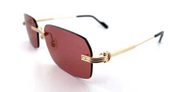 Cartier CT-0271S-008-Red Brown