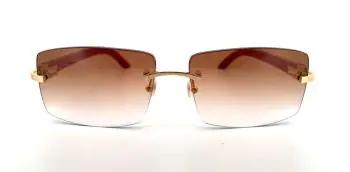 Cartier CT0052O-006 (Wood) Brown