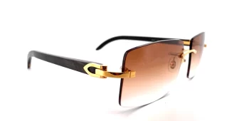 Cartier CT0049O-001 (Horn) Brown