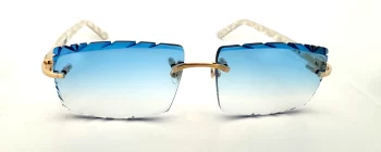 Cartier CT0056O-002 DC Sky Blue